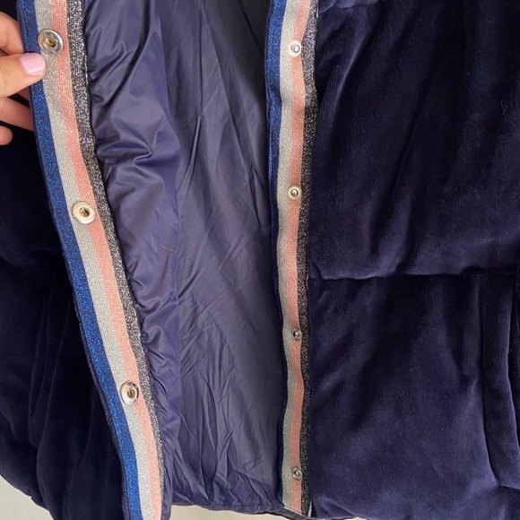 Spiritual Gangster Velour Puffer Jacket - Picture 4 of 6